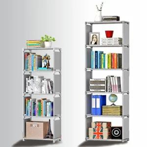 5단책장 수납장 다용도옷장선반 수납함 부직포 정리함