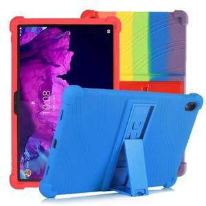 Nokia T21 T20 T10 케이스 용 킥 스탠드가있는 Cornors 소프트 실리콘 커버 Kids Shockproof Protector Fun