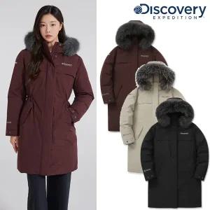 [디스커버리](강남점)[24F/W] 디스커버리 DWDJ7P046 여성 베르겐 고어텍스 윈드스토퍼 구스다운 롱패딩 ...