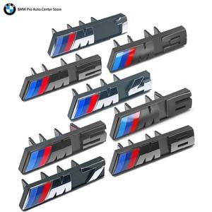 BMW M 로고 M2M3M4M5M6 X1 X3 X1 X3 X2 5시리즈 3시리즈 악세사리 용품 악세사리 3D ABS 전면 그릴 배지 엠