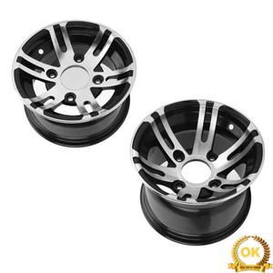 1Pc 10 인치 ATV 휠 림 Go Karts 골프 카트 용 고강도 알루미늄 합금