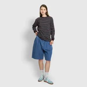 [JAJU](강남점)25F/W 여 스트라이프 긴팔 티셔츠 J115401011