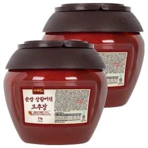 순창 상황버섯 고추장, 2kg, 2개