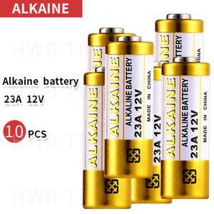 건전지 E23A 알카라인 10 A23 MS21 작은 23A 21/23 배터리 V23GA L1028 MN21 12V 개/몫