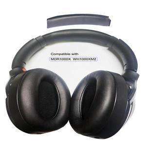 소니 호환호환 MDR-1000X WH-1000XM2 블루투스 헤드폰 이어패드용 교체용 헤드밴드 쿠션