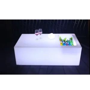 LED 테이블 술집 와인 칵테일 바 야광 형광 조명 탁자 탁자(120x66x48cm) - A타입