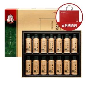 정관장 홍삼톤샷 50mlX14병 + 쇼핑백 증정/명절선물세트/추석선물세트