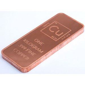 5OZ 파운드 주괴 구리바 소장용 번들 순도 1KG 큐브 티타늄바