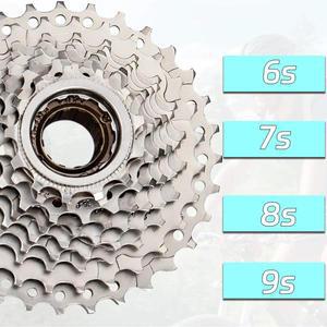 K7 6 7 8 9단 카세트 자전거 프리휠 스프라켓 7단 9v Mtb 6v 7v 8v 나사형 8단