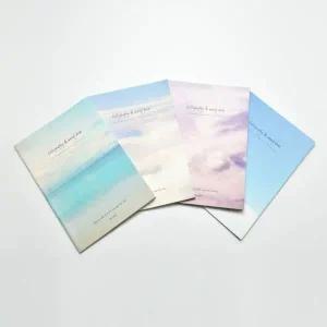 [셀러에이드]스크랩북 16매 무선노트 캘리그라피