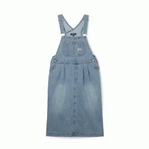 후아유  데님 오버롤 원피스  Denim Overalls One piece_WHOJF4923FSG