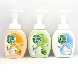 고품질 쿨샵 데톨 소독 폼 핸드워시 250ml 손세정제 핸드크리너 (W9C4513)