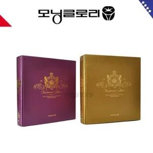 고품질 럭셔리 4R 앨범(30매)사진 앨범 선물용(다크브라운) 30 매 선물 (WA33BAB)