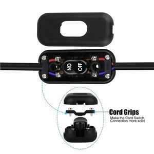 라인 코드 기기 스위치의 2pcs 버튼 램프 On Off 용 6A 250V 로커