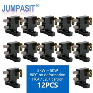 Jumpasit 가솔린 발생기용 베이클라이트 카본 브러시 거치대, J164, J201, 2kw-5kw, 5x6, 12 개