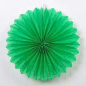 고품질 파티 페이퍼휠(소)그린 기념일 백일 웨딩 장식 소품 (WA965E7)