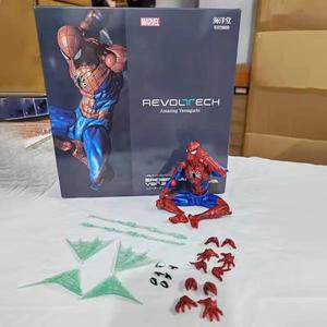 코디재고 있음 슈퍼 영웅 스파이더맨 Ver.2.0 Revoltech Miles Morales 피트 파커 스파이더맨 액션 피규어