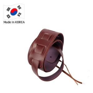 아리 수제 가죽멜빵 통기타스트랩 어깨끈