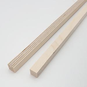 자작나무 합판쫄대 나무쫄대 각목 몰딩 12x12x800mm (2개묶음)