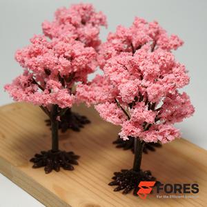 벚꽃나무모형 스탠드형 7.5cm 디오라마 건축모형 만들기 재료