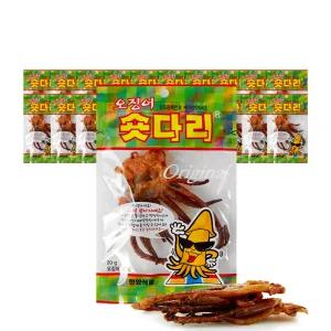 오징어 숏다리 20g 20개