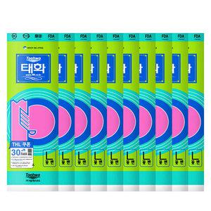 태화 고무장갑 대형 L꽃밴 X 10켤레