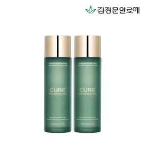 [10%] 김정문알로에 큐어 하이드라 수딩 스킨/토너 130ml 2개