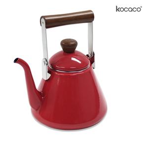 [코카코] 인덕션가능 드립 커피 주전자 1.7L (체리) 물주전자