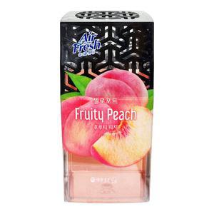 애경 에어후레쉬 방향제 젤로포트 후루티 피치 120g X 1개