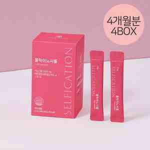 셀피케이션 천연 엽산 폴릭 이노시톨 4개월(4BOX, 120포)