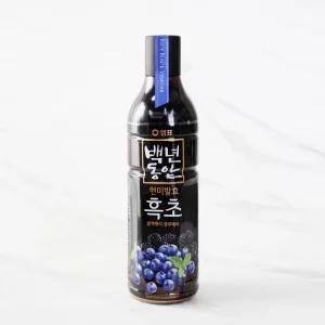 샘표 백년동안 발효흑초 블루베리 900ml