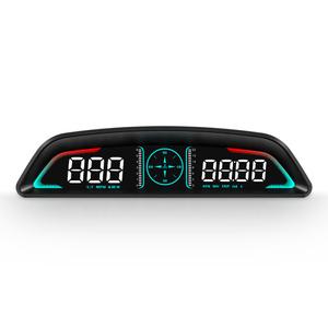 킹콩프로 자동차 HUD 헤드업디스플레이 계기판/OBD/GPS/자동차 게이지 속도계 타코미터, 수온 연료 소비 전압  B3