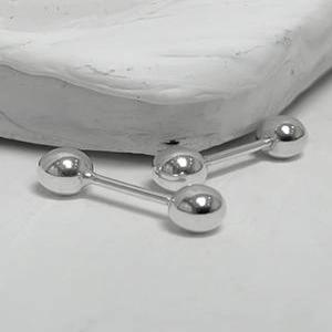 [블레스드 뷸렛]3.5mm 볼 피어싱_써지컬스틸실버925