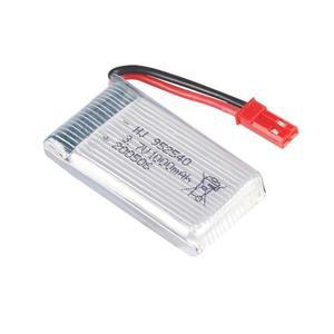 JST 플러그 3.7V 1000mAh Lipo 배터리 + 충전기, X400 HD1315 HJ818 X25 RC 쿼드콥터 드론  vs 800mah