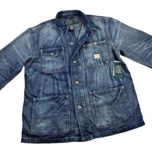 Polo Ralph Lauren 폴로 컨트리 랄프 로렌 데님 진 셔츠 재킷 남성 S, M, L 초어 코트 NWT