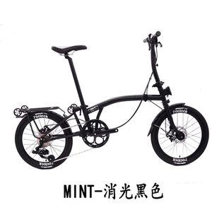 수입자전거 MINT T9B20D 카멜레온 접이식 자전거 9 단 3 팬텀 디스크 브레이크 레