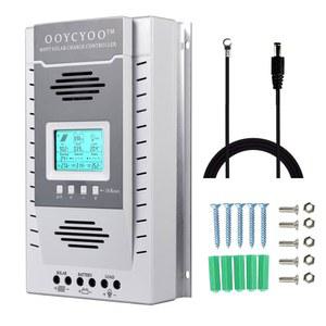 100암페어 MPPT 태양광 컨트롤러, 100V 입력, LiFePO4(납산 AGM) 리튬 배터리, 최대 입력 전압 100V, 전력 1300W / 2600w(12V 24V), 자동 식별(k100a)