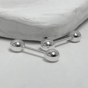[블레스드 뷸렛]3.5mm 볼 피어싱_써지컬스틸/실버925