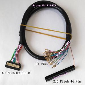 전체 케이블 1.0 피치 31 P DF9-31S-1V LVDS 스크린 핀 DF9-44P 라인 DF9 31S-44