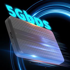 TISHRIC 외장형 HD 케이스 2.5인치 하드디스크 SSD Sata-Usb 3.0 어댑터 하드 드라이브 인클로저/게임용 하