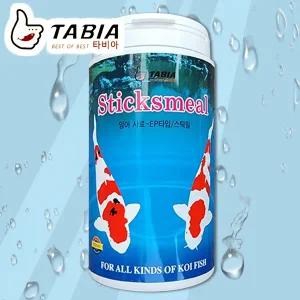 다팜아쿠아 타비아 스틱밀 비단잉어 코이 EP타입 부상성 먹이 사료 특대형 1500ml 1.5L 500g