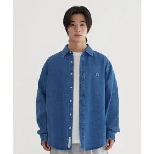 커버낫 COVERNAT C 로고 데님 셔츠 Blue CO2501SH32BL 294648