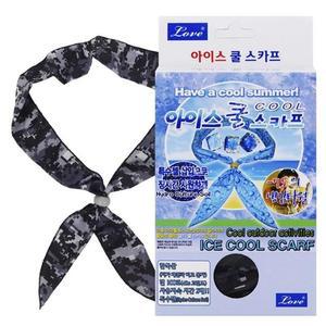 [RG755R01]아이스 쿨스카프 색상램덤 매듭링포함 쿨넥워머
