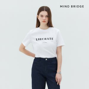 마인드브릿지 레터링티셔츠 MYTS3206