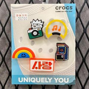 [크록스] HC02 LED JIBBITZ 코리아 5개 세트 매장발송 불빛나는 신발 꾸미기 악세사리 참 (S33683441)