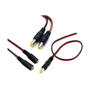케이블 암수세트 DC전원케이블 5.5x2.1mm DIY커넥터 연장 케이블 DC 전원 결선 아답터