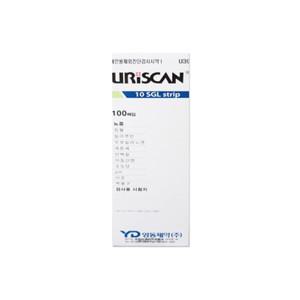 영동제약 유린스틱 유리스캔 1종 단백질 100매입 소변검사