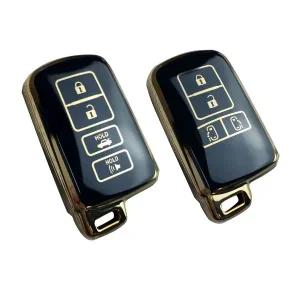 차키케이스 Tpu 자동차 키 케이스 커버 토요타 프리우스 CHR Aygo 코롤라 야리스 RAV4 캠리 랜드 크루저 하