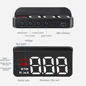 M3 HUD Obd2 디스플레이 온보드 헤드업 프로젝션 자동 전자 디지털 속도계