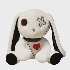저주인형 귀여운 할로윈 장식인형 흰색 파티용품 제품 23cm 봉제 소품 검은색 25